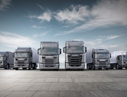 novos caminhões Scania