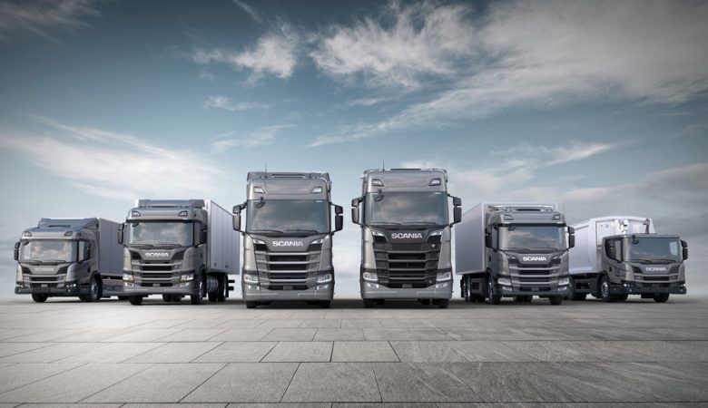 novos caminhões Scania